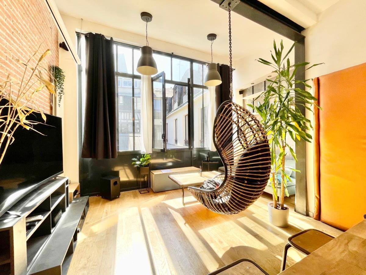 Appartement Le mini loft à Rouen Extérieur photo